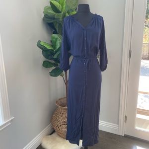 Gap Navy Blue Maxi Dress XL